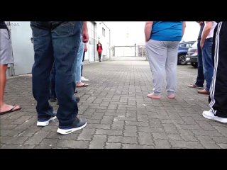 german wife gang fucked on the street.